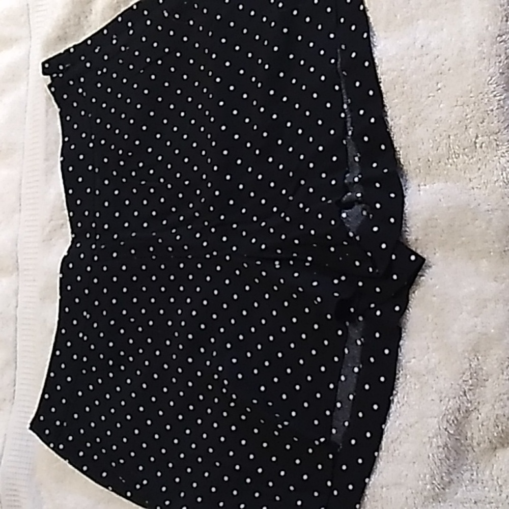 Polka dot shorts